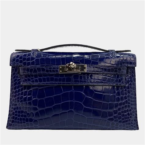 hermes kelly pochette alligator|Hermes kelly pochette size.